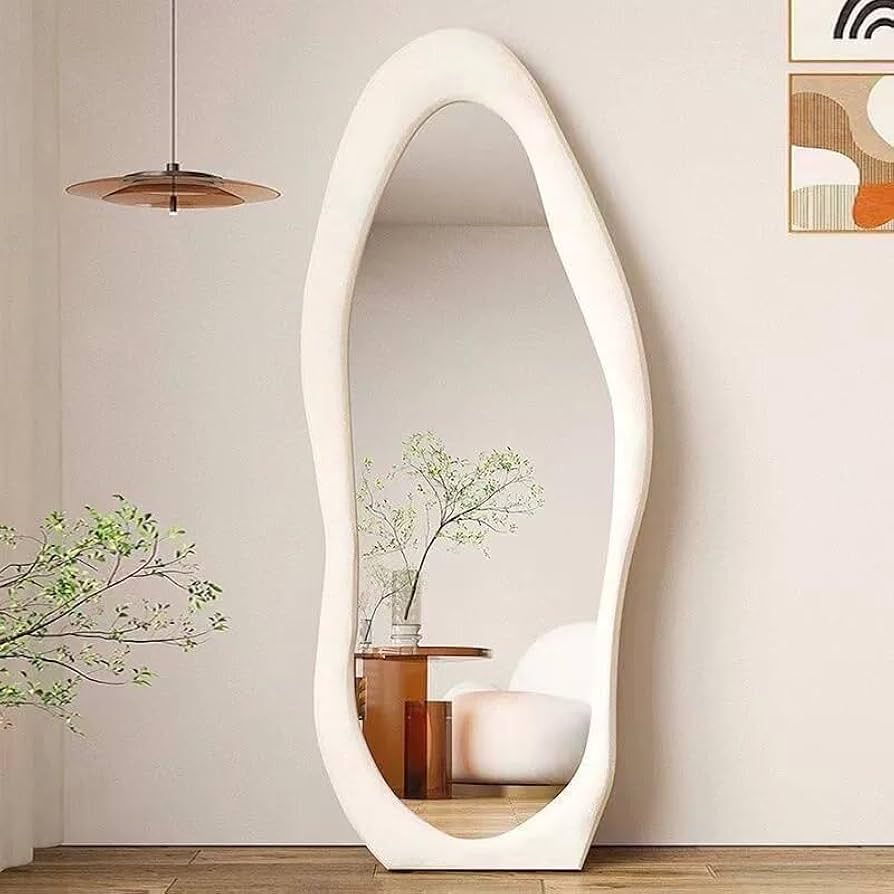 H827\" ARTE MIRROR スタンドミラー 姿見 ウォールミラー 鏡・ミラー・壁掛け鏡・姿見・姿見鏡：ユニークな色彩の姿見鏡